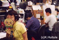 At the animation-studio